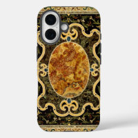 Antique Ornamental Italian Gemstone Pattern