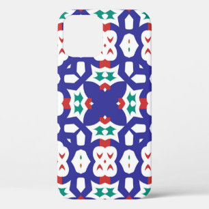 Antique ornate tiles talavera mexico. Minimal desi iPhone 12 Case