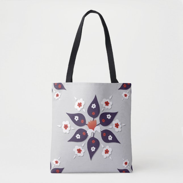 Antique ottoman Turkish tile designturkish,abstrac Tote Bag (Front)