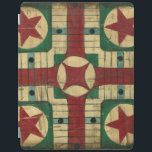 Antique Parcheesi Game Board by Ethan Harper iPad Cover<br><div class="desc">An antique looking painting based on a Parcheesi game board. This painting by Ethan Harper is amazingly lifelike. You can almost imagine using it to play a real game of Parcheesi with your friends. Buy your copy today!</div>