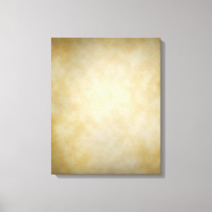 Antique Parchment Vignette Texture Background Canvas Print