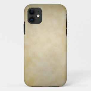 Antique Parchment Vignette Texture Background iPhone 11 Case