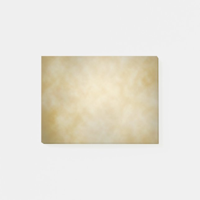 Antique Parchment Vignette Texture Background Post-it Notes (Front)