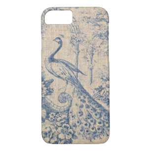 Antique Peacock Toile iPhone 8/7 Case