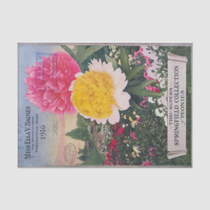 Antique Peonies of Ella Baines Tissue Paper