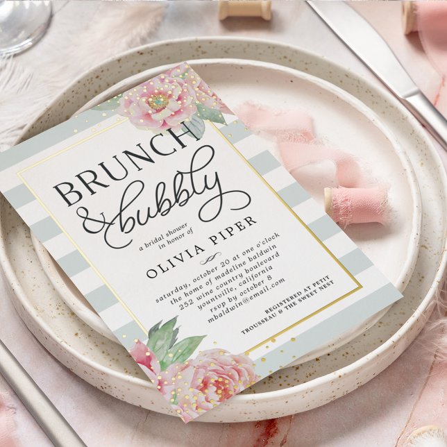 Antique Peony Brunch & Bubbly Bridal Shower (Creator Uploaded)