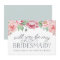 Antique Peony | Will You Be My Bridesmaid Card