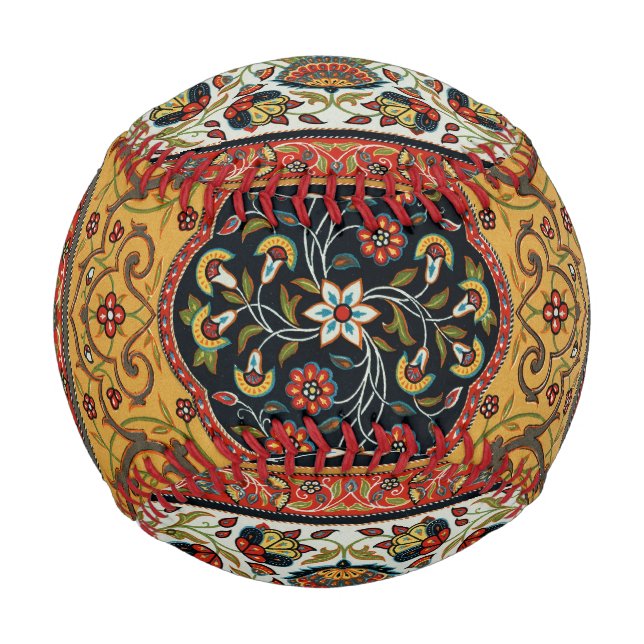 Antique Persian Carpet Elegant Design Baseball (Front)