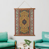 Antique Persian Carpet Elegant Design