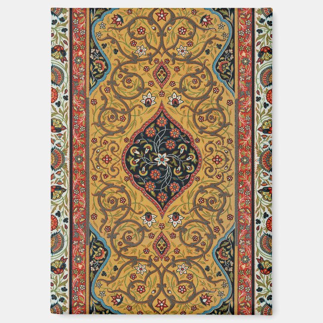 Antique Persian Carpet Elegant Design Magnet (Front)