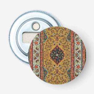 Antique Persian Rich Carpet Elegant Rug Carpet Bottle Opener