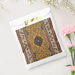 Antique Persian Rich Carpet Elegant Rug Carpet Favour Bags