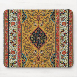 Antique Persian Rich Carpet Elegant Rug Carpet Mouse Mat