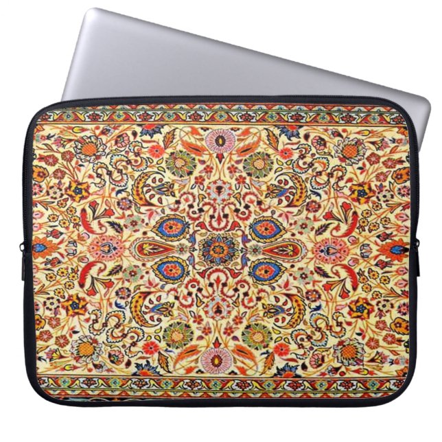 Antique Persian Turkish  Carpet Laptop Sleeve (Front)