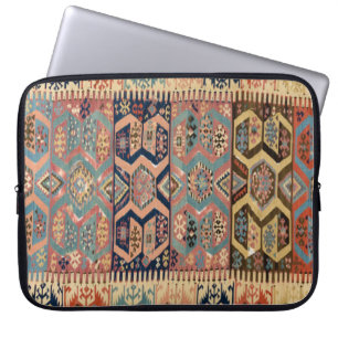 Antique Persian Turkish Oriental Rug Carpet Laptop Sleeve