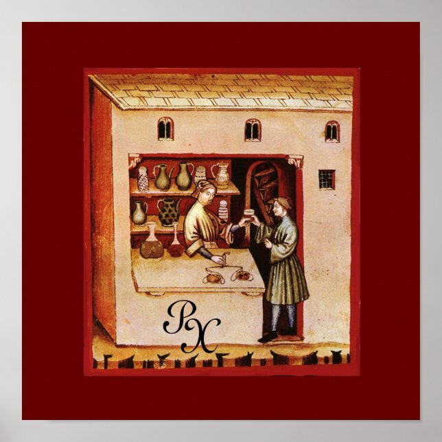 ANTIQUE PHARMACY,Pharmacist, Medicine, Drug Store Poster (Front)