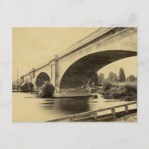 Antique Photograph of Maidenhead Railway Bridge Postcard