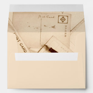 Antique Postcards Design Envelopes