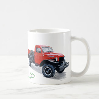 Antique Power Wagon Truck Mug