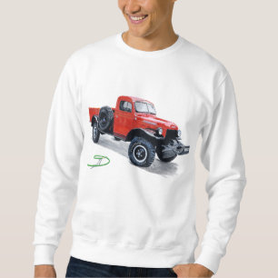 Antique Power Wagon Truck Sweatshirt