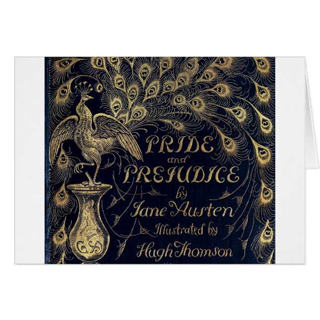 Antique Pride and Prejudice Peacock Edition Cover (Front Horizontal)