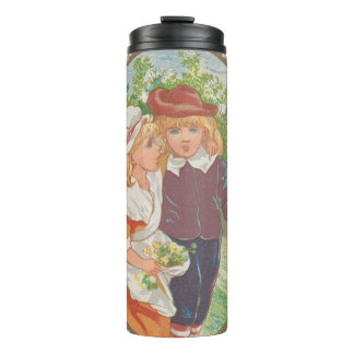 Antique Quirky Valentine, Victorian Era, 1874 Thermal Tumbler