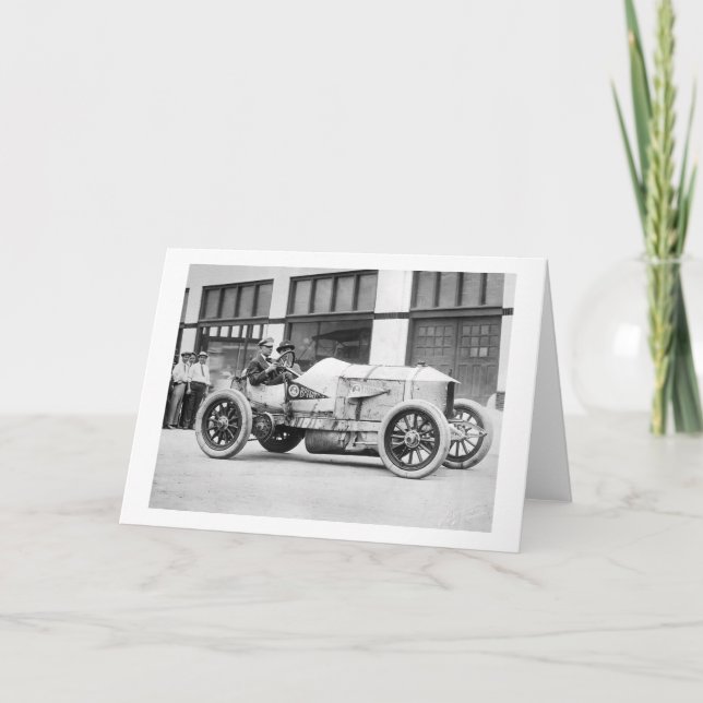 Antique Race Car, 1910s Card (Front)