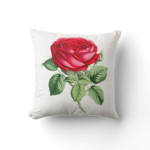 Antique Red Rose Simple