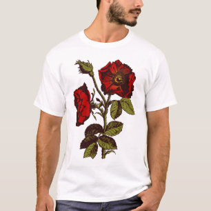 Antique Red Rose T-Shirt
