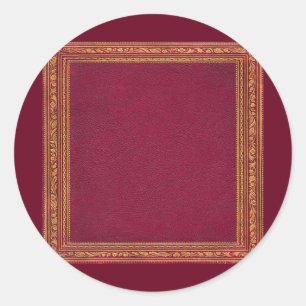Antique Red Stickers