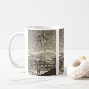 Antique Renaissance Era Moon by Allain Mallet Coffee Mug