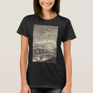 Antique Renaissance Era Moon by Allain Mallet T-Shirt