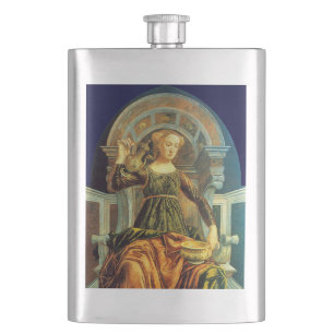 ANTIQUE RENAISSANCE TAROT 14 -TEMPERANCE HIP FLASK