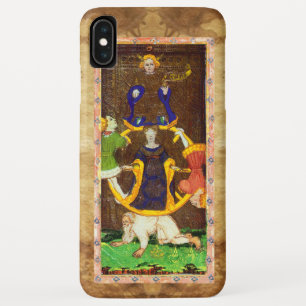 ANTIQUE RENAISSANCE TAROTS 10 / WHEEL OF FORTUNE iPhone XS MAX CASE