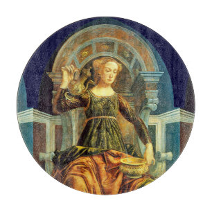 ANTIQUE RENAISSANCE TAROTS 14 / TEMPERANCE  CUTTING BOARD