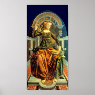 ANTIQUE RENAISSANCE TAROTS  14 / TEMPERANCE POSTER