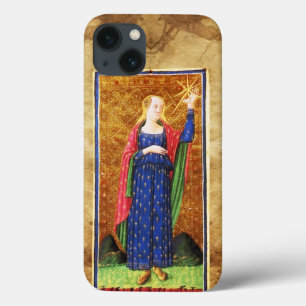 ANTIQUE RENAISSANCE TAROTS 17 / THE STAR iPhone 13 CASE