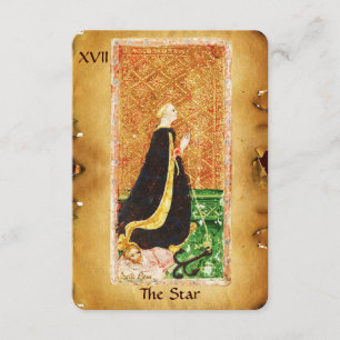 ANTIQUE RENAISSANCE TAROTS 17 / THE STAR (HOPE) ANNOUNCEMENT