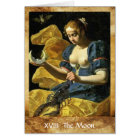ANTIQUE RENAISSANCE TAROTS 18 / THE MOON