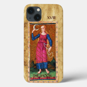 ANTIQUE RENAISSANCE TAROTS 18 / THE MOON iPhone 13 CASE