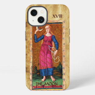 ANTIQUE RENAISSANCE TAROTS 18 / THE MOON iPhone 13 CASE