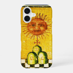 ANTIQUE RENAISSANCE TAROTS 19 / THE SUN iPhone 16 CASE