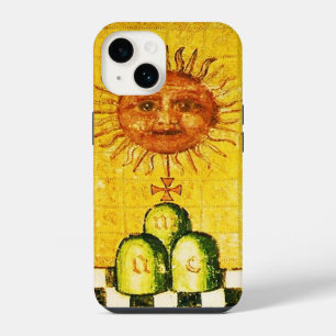ANTIQUE RENAISSANCE TAROTS 19 / THE SUN iPhone 14 CASE