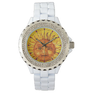 ANTIQUE RENAISSANCE TAROTS 19 / THE SUN WATCH