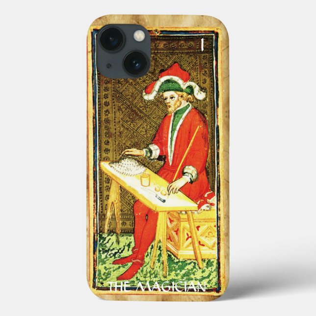 ANTIQUE RENAISSANCE TAROTS 1 / THE MAGICIAN Case-Mate iPhone CASE (Back)