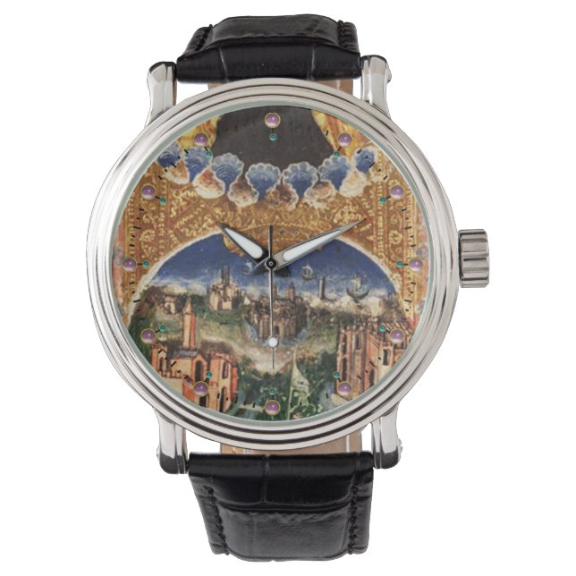 ANTIQUE RENAISSANCE TAROTS 21 / THE WORLD WATCH (Front)