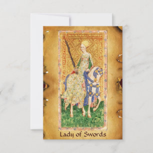ANTIQUE RENAISSANCE TAROTS / LADY OF SWORDS ANNOUNCEMENT