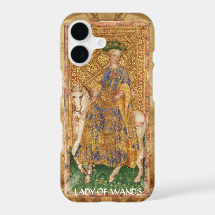 ANTIQUE RENAISSANCE TAROTS / LADY OF WANDS