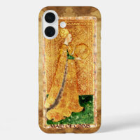 ANTIQUE RENAISSANCE TAROTS / MAID OF COINS