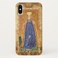 ANTIQUE RENAISSANCE TAROTS  / MAID OF WANDS
